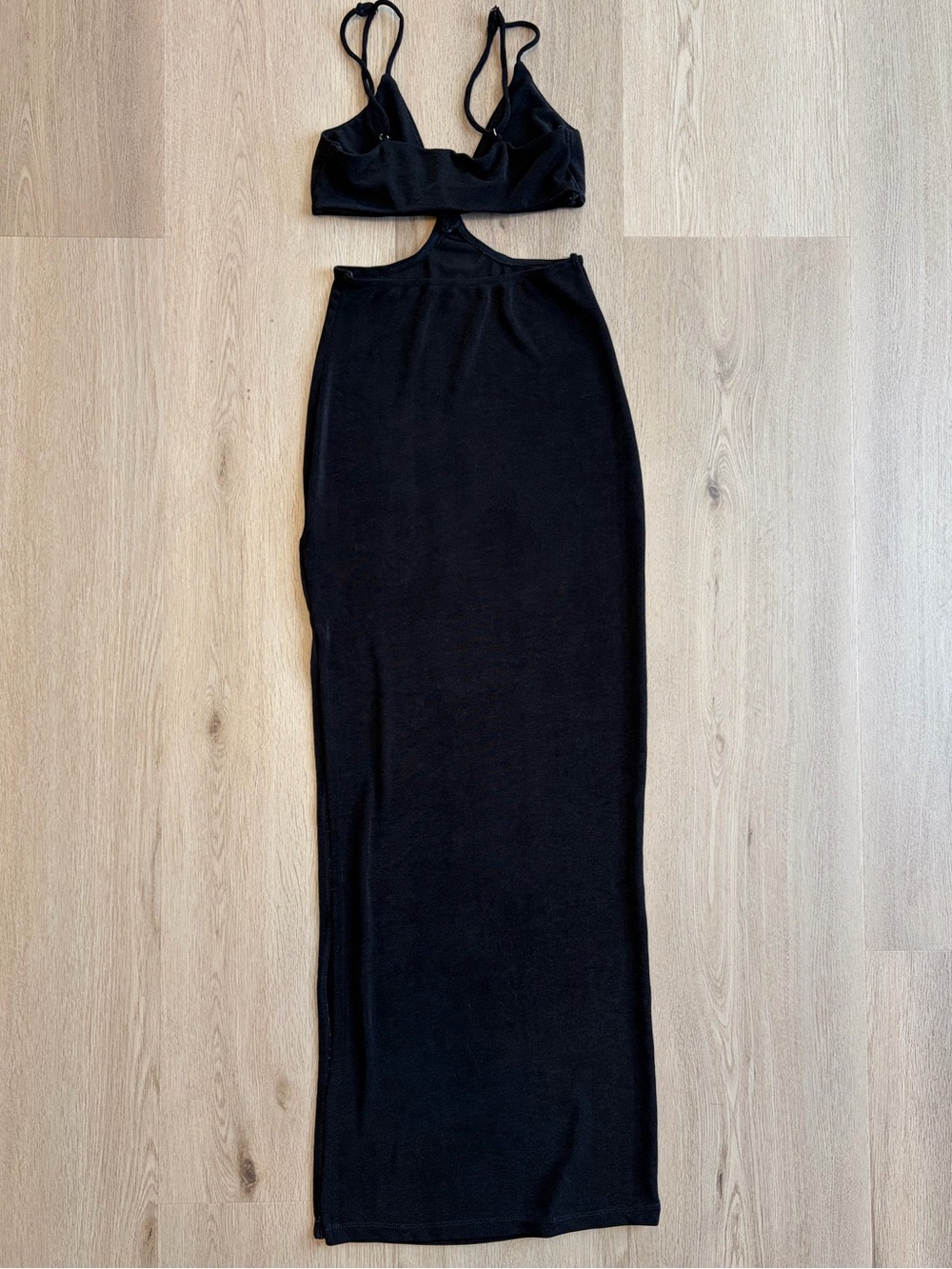 Hello Molly Cutout Black Maxi Dress - Picture 4 of 7